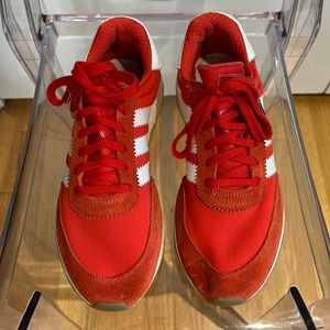 Adidas Iniki Red size 10 womens